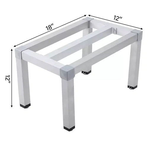 ,1000 Lb Capacity,Low Shelf for Off-Floor Storage In Restaurants,Kitchens and Grocery Stores