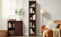 VAUXHALL & CO. Libreria stretta, Scaffale aperto regolabile, Ciliegio