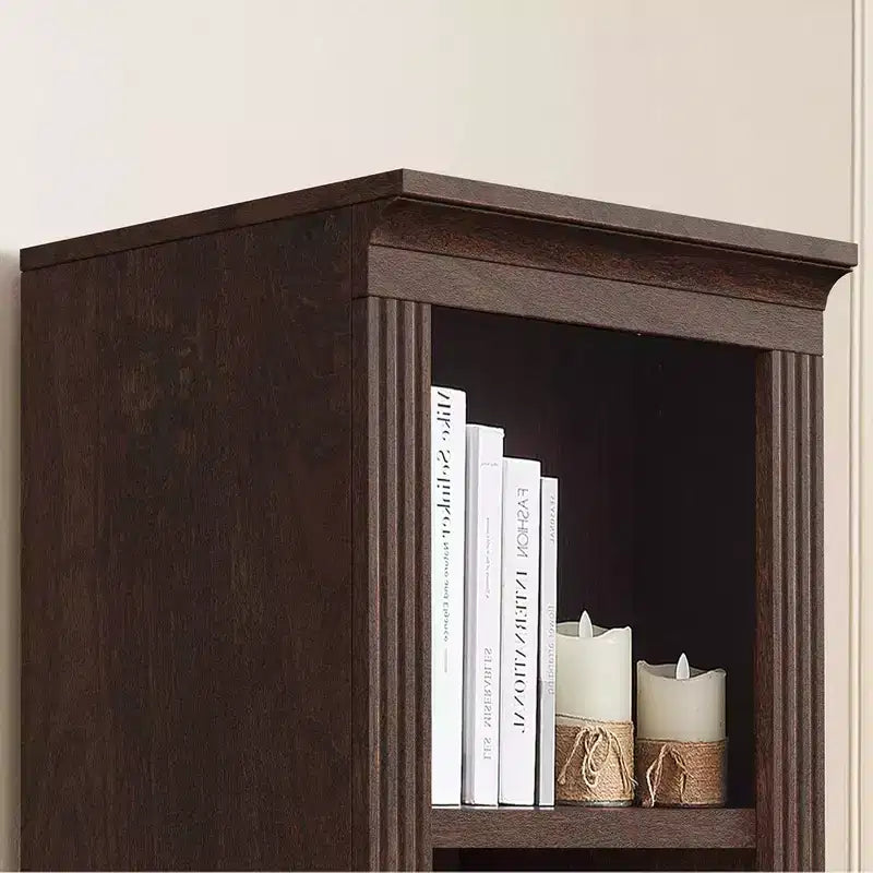 VAUXHALL & CO. Libreria stretta, Scaffale aperto regolabile, Ciliegio
