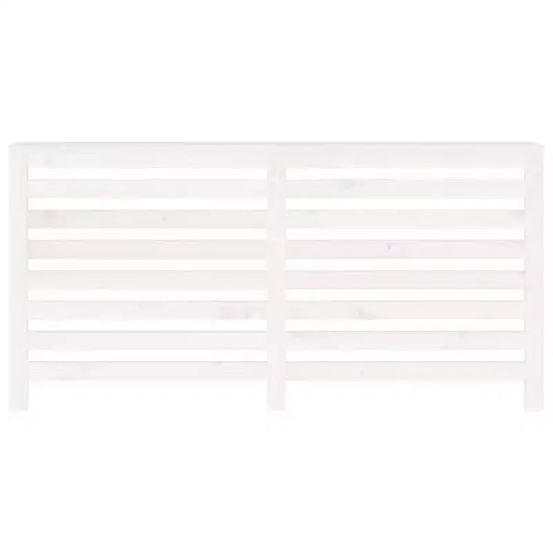 Copritermosifone - Scaffale Decorativo in Legno Massello di Pino Bianco con Design a Doghe Moderne, Dimensioni 66.5x7.5x33.1