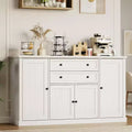 GustoWave 58 Inch Sideboard with 4 Doors and 2 Drawers