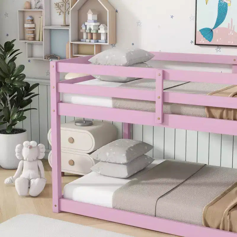 Struttura Letto King Size Cassetti con Chiusura Ammortizzata Nessuna Rete a Molle Necessaria Legno Massello di Gomma