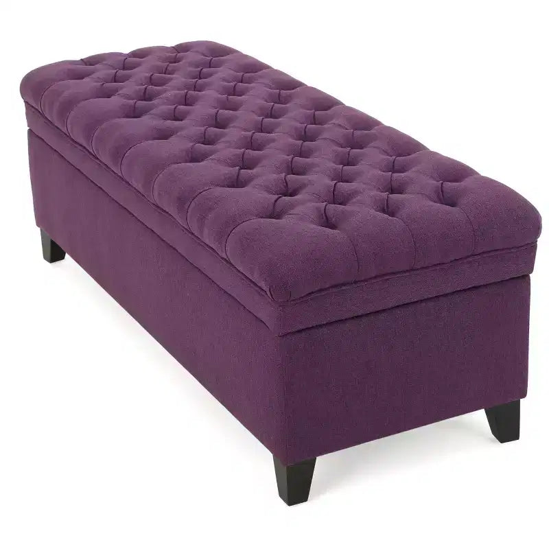 Pouf contenitore trapuntato, 127 cm