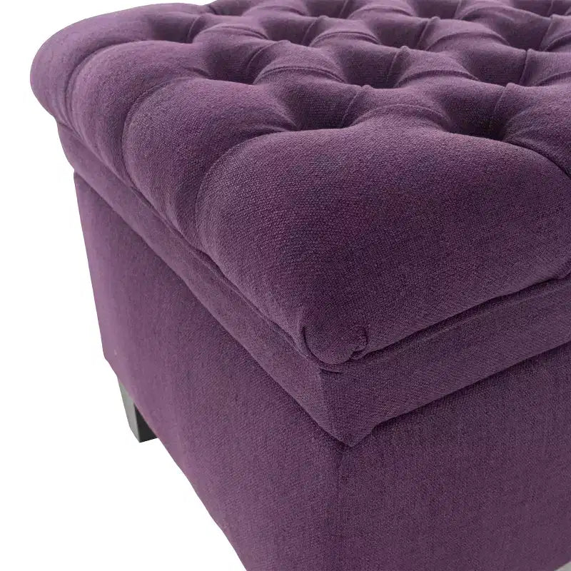 Pouf contenitore trapuntato, 127 cm