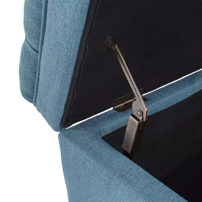 Pouf contenitore trapuntato, 127 cm