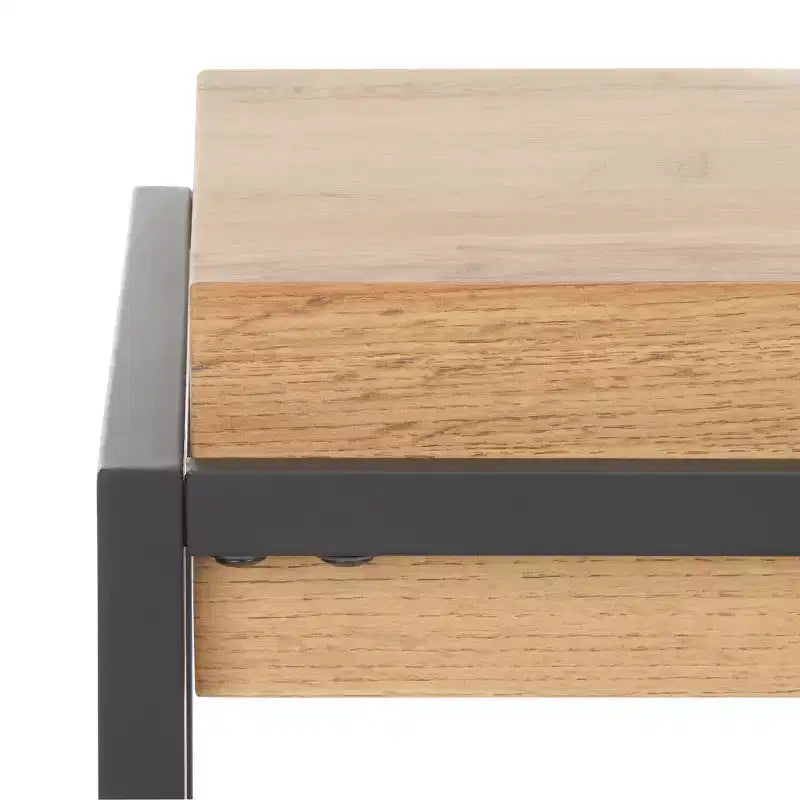 Tavolino - ACC7004A - Naturale/Nero -