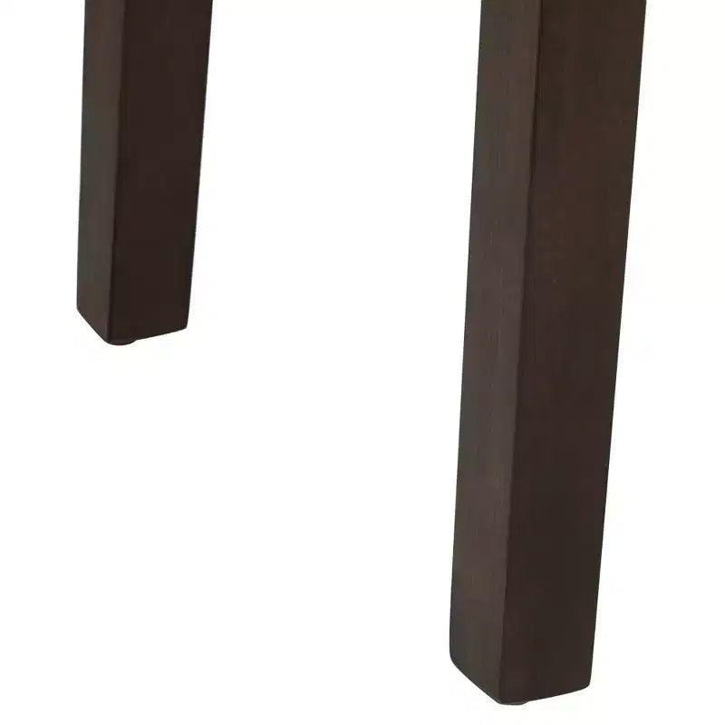Sgabello da bar in pelle marrone alto 30 1/2 di 55 Downing Street