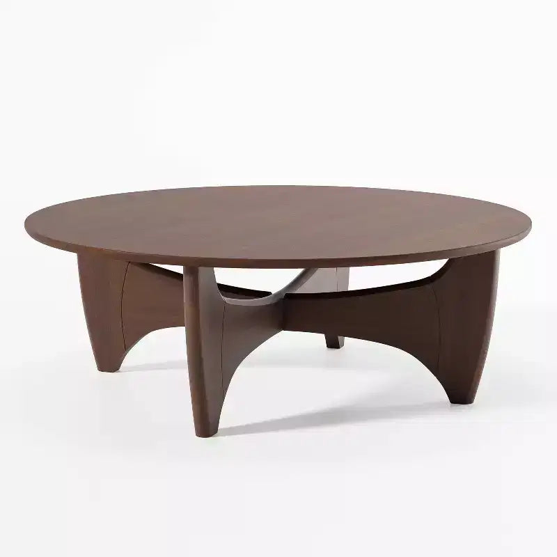 Tavolino Rettangolare da Salotto con Piano Effetto Legno