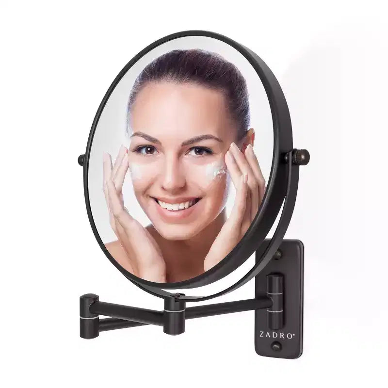 Specchio Ingranditore da Parete a Doppio Braccio 9.25x12.25 per Bagno