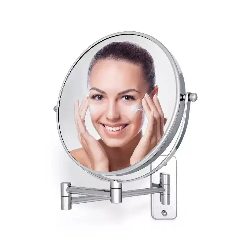 Specchio Ingranditore da Parete a Doppio Braccio 9.25x12.25 per Bagno