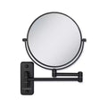 Zadro 9.25x12.25 Dual Arm Wall Mount Bathroom Vanity Makeup Mirror